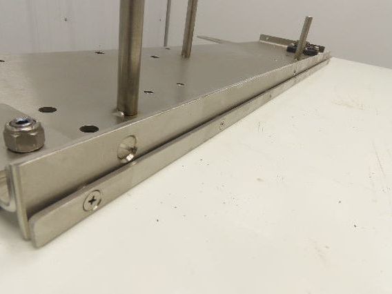 Arrowhead Tabletop Belt Steel Bottle Conveyor Set of 2 Side Panels 36" Section