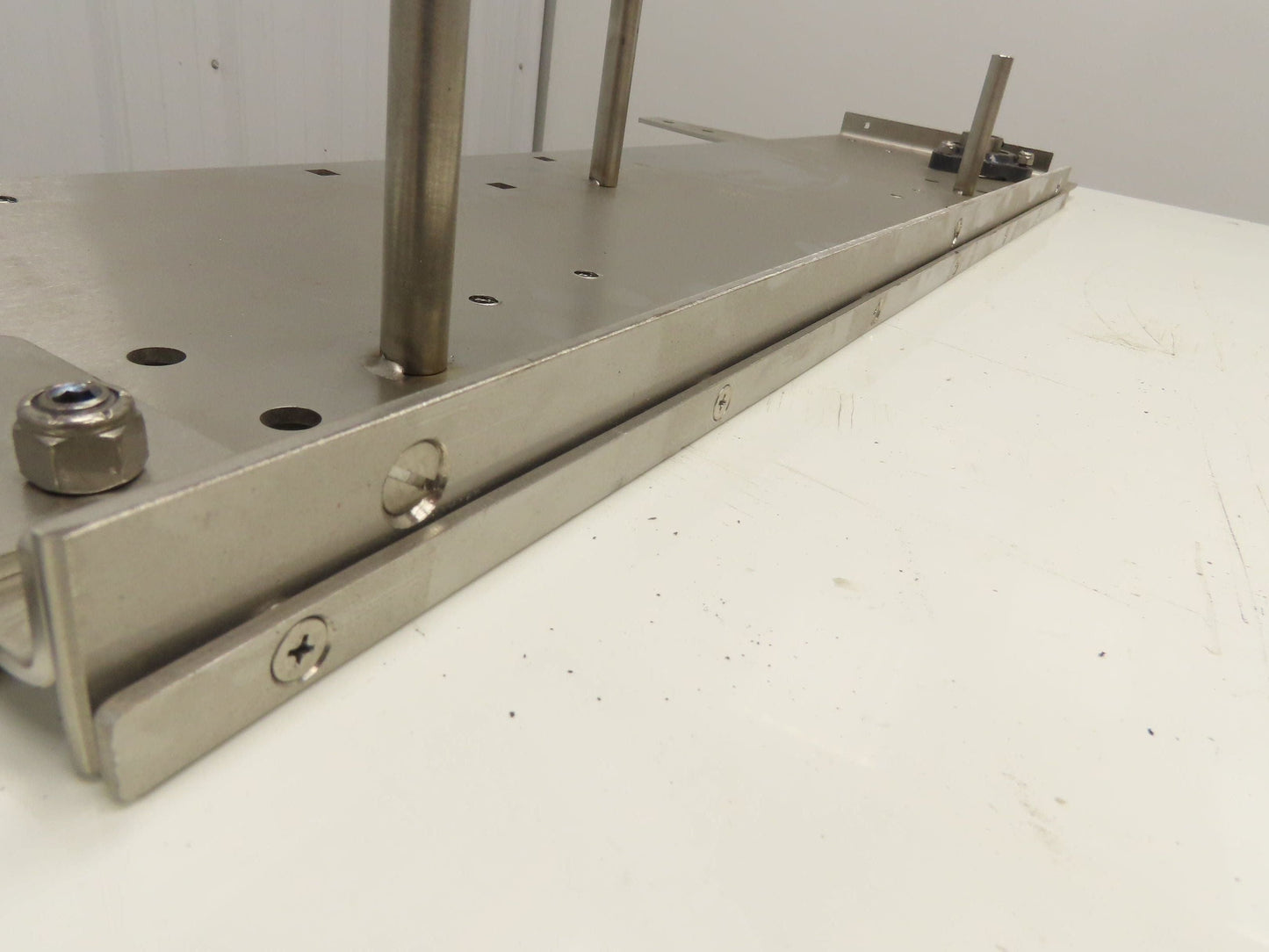 Arrowhead Tabletop Belt Steel Bottle Conveyor Set of 2 Side Panels 36" Section