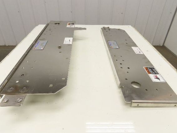 Arrowhead Tabletop Belt Steel Bottle Conveyor Set of 2 Side Panels 36" Section