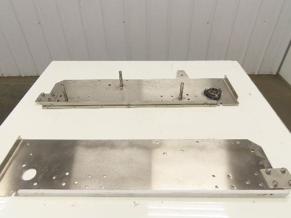 Arrowhead Tabletop Belt Steel Bottle Conveyor Set of 2 Side Panels 36" Section