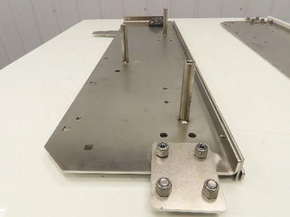 Arrowhead Tabletop Belt Steel Bottle Conveyor Set of 2 Side Panels 36" Section