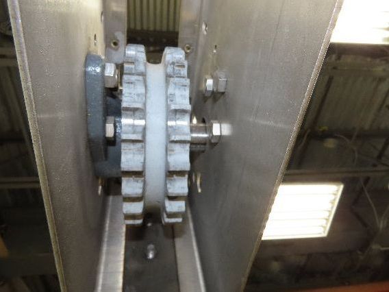 Arrowhead 3.25" Tabletop Stainless Bottle Conveyor Idler Section 36"L -No Drive
