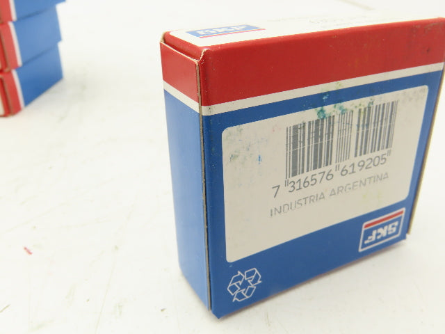 SKF 6305 JEM Deep Groove Ball Bearing 25mm ID 62mm OD Lot of 6