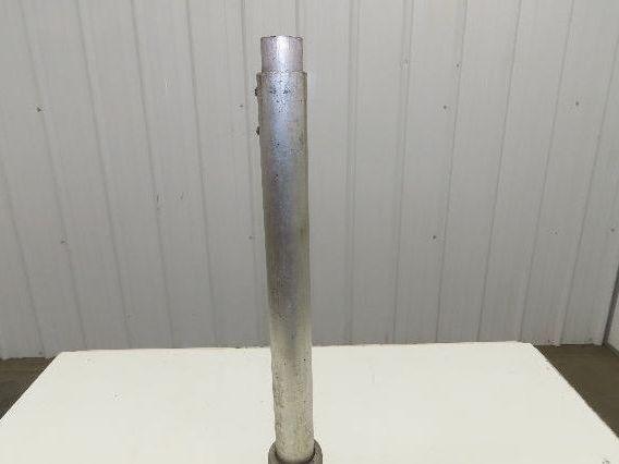 Aluminum Pedestal Base Round Pipe Conveyor Leg Stand Adj Height 26"-30"