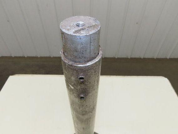 Aluminum Pedestal Base Round Pipe Conveyor Leg Stand Adj Height 26"-30"