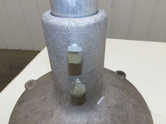 Aluminum Pedestal Base Round Pipe Conveyor Leg Stand Adj Height 24"-28" Set of 4