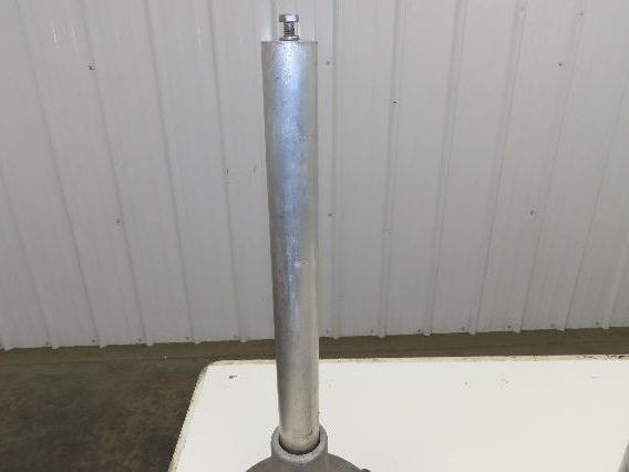 Aluminum Pedestal Base Round Pipe Conveyor Leg Stand Adj Height 24"-28" Set of 4