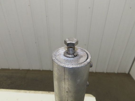 Aluminum Pedestal Base Round Pipe Conveyor Leg Stand Adj Height 24"-28" Set of 4