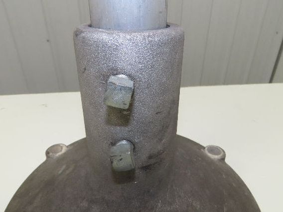 3.75" Tabletop Conveyor Aluminum Pedestal Round Pipe Leg Stand 25"-29"H Set of 4