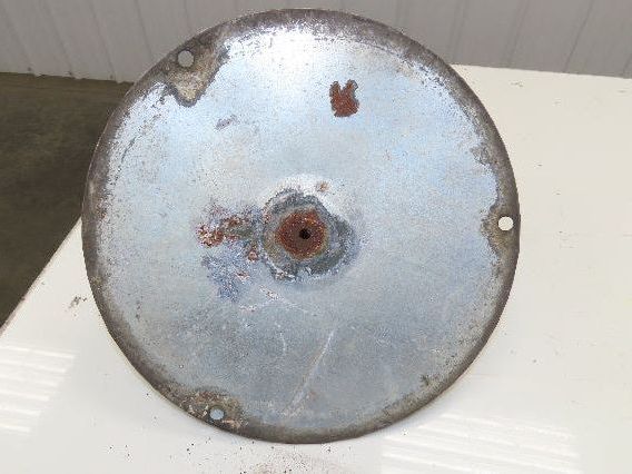 14" Steel Pedestal Base Round Pipe Conveyor Leg Stand Adj Height Lot of 3