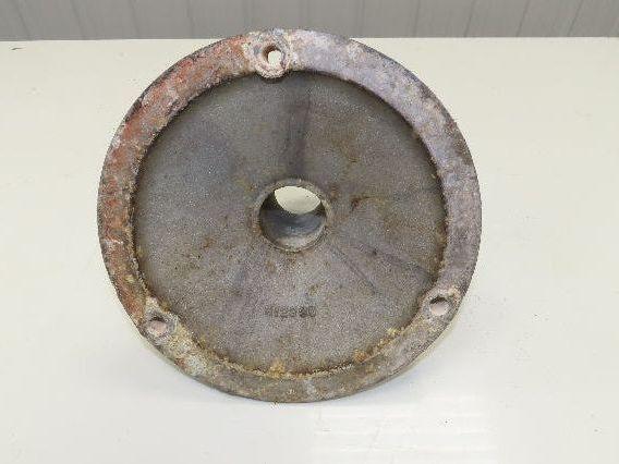 10" Cast Aluminum Pedestal Base Round Pipe Conveyor Leg Stand Adj Height