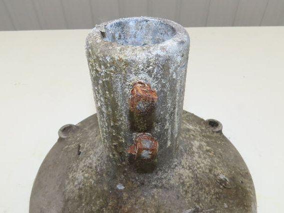 10" Cast Aluminum Pedestal Base Round Pipe Conveyor Leg Stand Adj Height