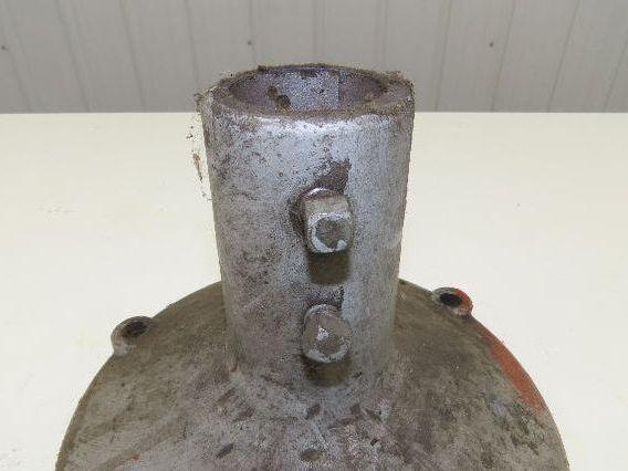 10" Cast Aluminum Pedestal Base Round Pipe Conveyor Leg Stand Adj Height