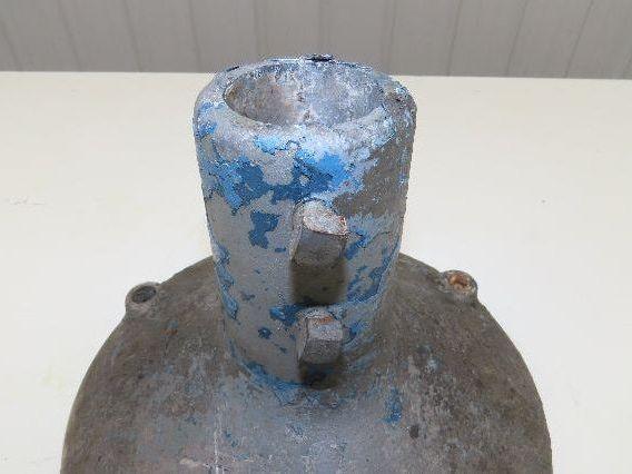 10" Cast Aluminum Pedestal Base Round Pipe Conveyor Leg Stand Adj Height