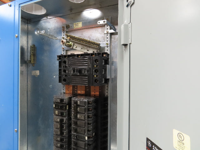 GE AQF3422CBK Panelboard 42 Space 225A 3Ph 4 Wire 208Y/120V 225A Main Breaker