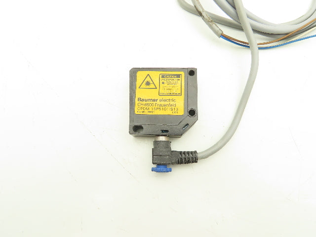 Baumer OPDM 16P5101/S13 Retro-reflective Photoelectric Proximity Sensor CH-8500