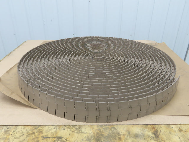 Habasit 880K 3.25" TableTop Chain Plastic Conveyor Belt Tab Type Side-Flex 96'