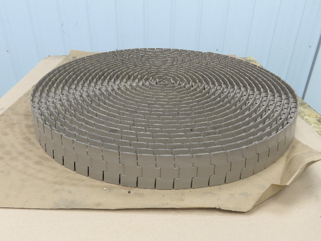 Habasit 880K 3.25" TableTop Chain Plastic Conveyor Belt Tab Type Side-Flex 96'