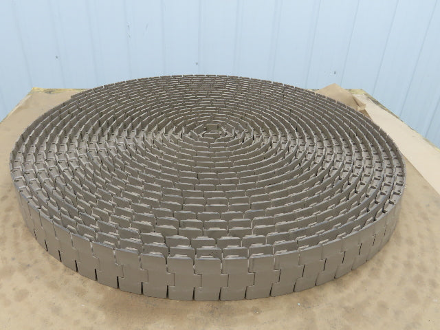 Habasit 880K 3.25" TableTop Chain Plastic Conveyor Belt Tab Type Side-Flex 96'