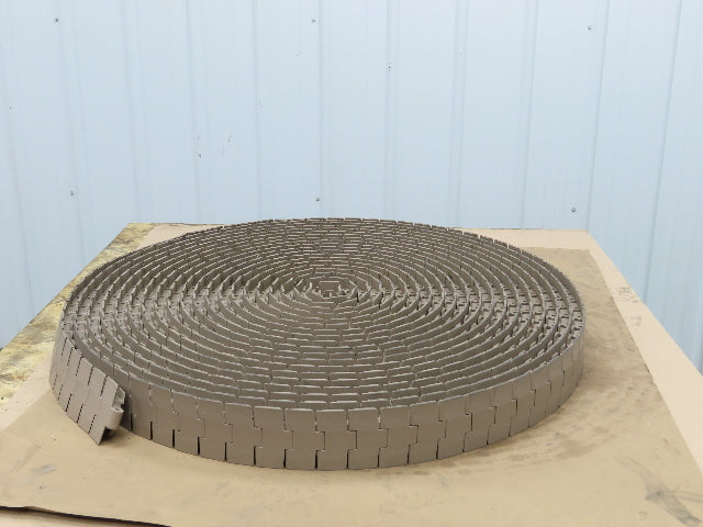 Habasit 880K 3.25" TableTop Chain Plastic Conveyor Belt Tab Type Side-Flex 96'