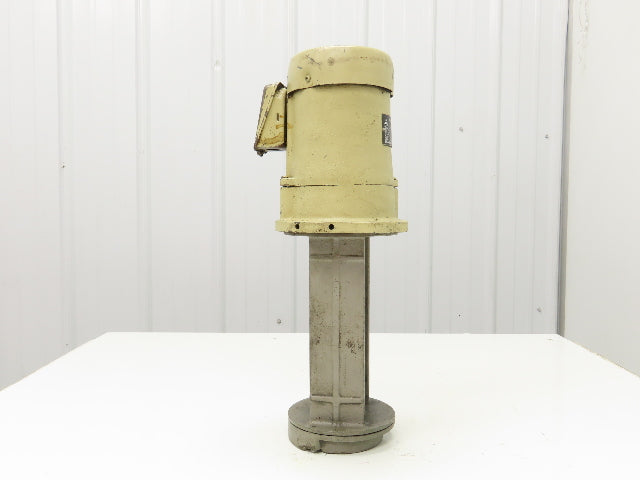 Mitsubishi NQ-250J Vertical Immersion Coolant Pump 39gpm 250W 220V 3PH 3/4"npt