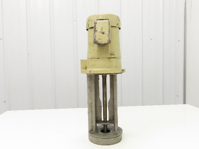 Mitsubishi NQ-250J Vertical Immersion Coolant Pump 39gpm 250W 220V 3PH 3/4"npt