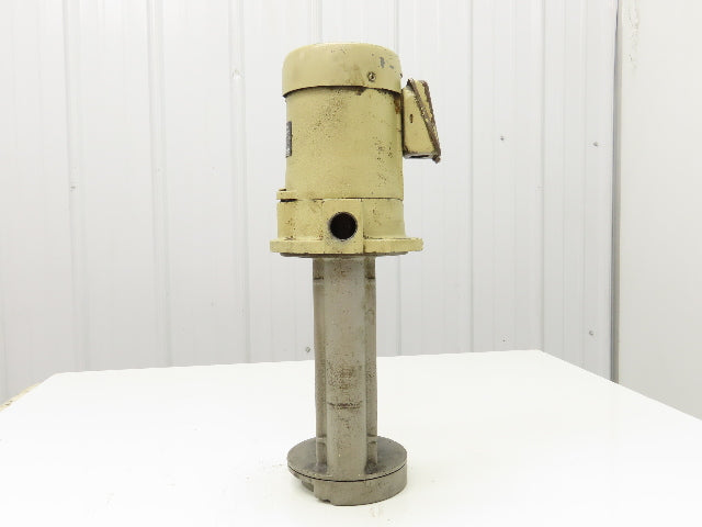 Mitsubishi NQ-250J Vertical Immersion Coolant Pump 39gpm 250W 220V 3PH 3/4"npt