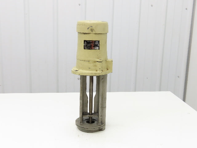 Mitsubishi NQ-250J Vertical Immersion Coolant Pump 39gpm 250W 220V 3PH 3/4"npt