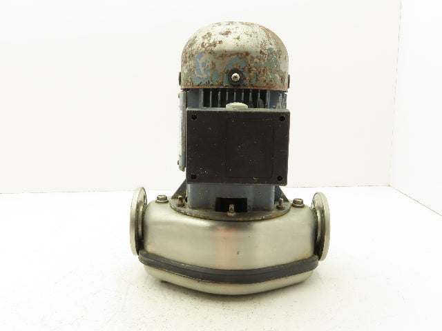 Ebara 32LPS Stainless In-line Centrifugal Pump 39gpm 220V 3PH 1-1/4" Flange DN32
