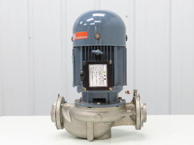 Ebara 50LPS Stainless In-line Centrifugal Pump 105gpm 220V 3PH 2" Threaded DN50