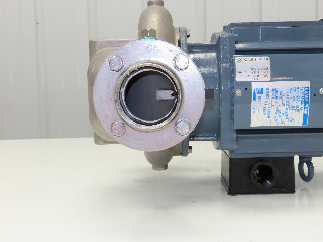 Ebara 50LPS Stainless In-line Centrifugal Pump 105gpm 220V 3PH 2" Threaded DN50