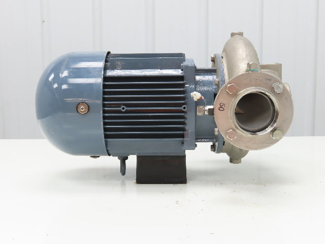 Ebara 50LPS Stainless In-line Centrifugal Pump 105gpm 220V 3PH 2" Threaded DN50