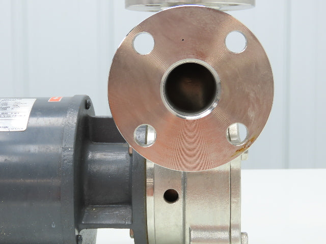 Nikuni Toshiba 32ULD07Z Stainless Centrifugal Pump 220V 3PH 1.25" Flange DN32