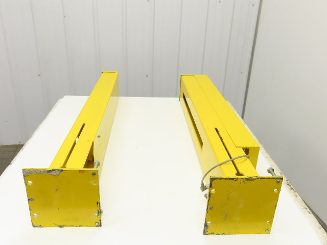 Sick Safety Light Curtain And Mirror Steel Column Set 4-Bolt Mount