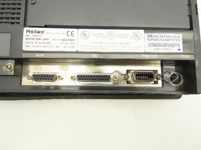 Pro-Face GP477R-EG41-24VP Digital HMI Operator Display Panel 24V