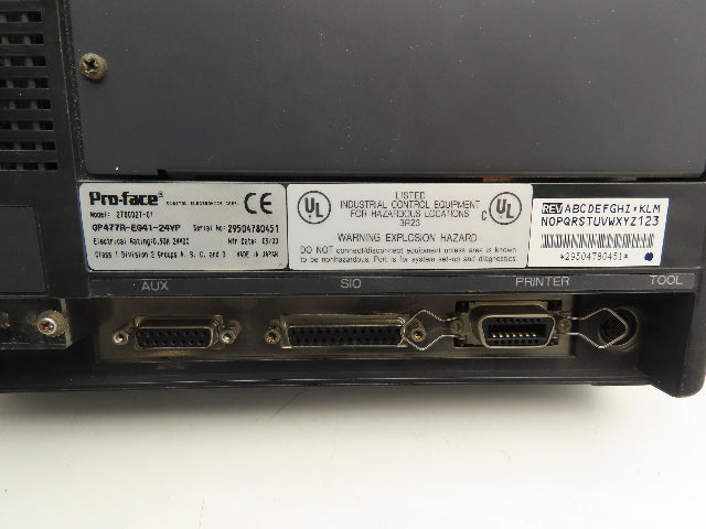 Pro-Face GP477R-EG41-24VP Digital HMI Operator Display Panel 24V