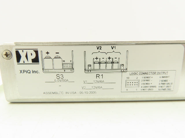 XPiQ XP Power P3S3R1FE3 PLC Power supply Module 100-240V 3.4A