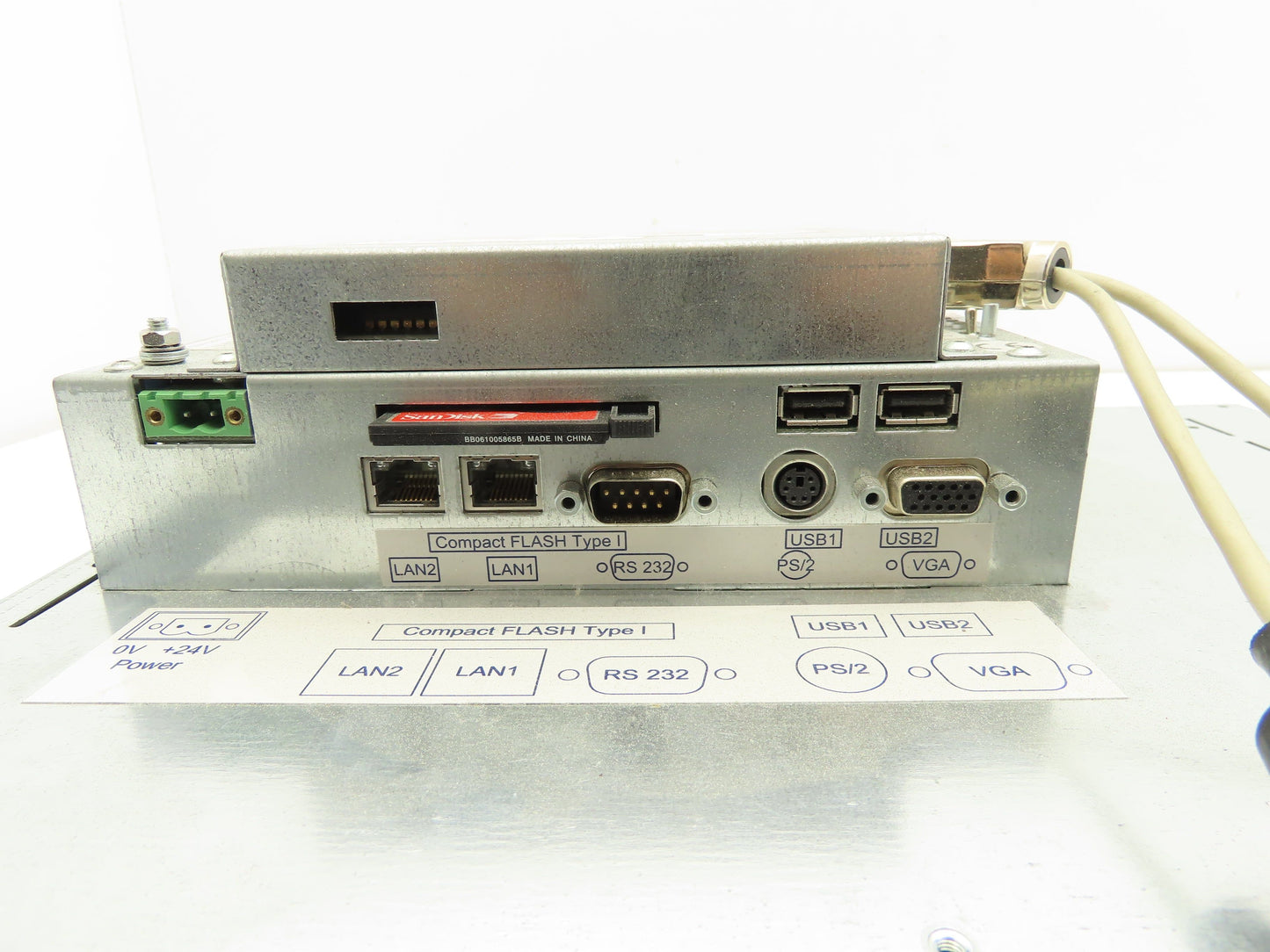 Ellex Lauer EPC 1200TC HMI Operator Touch Panel PC Windows Embedded 12"