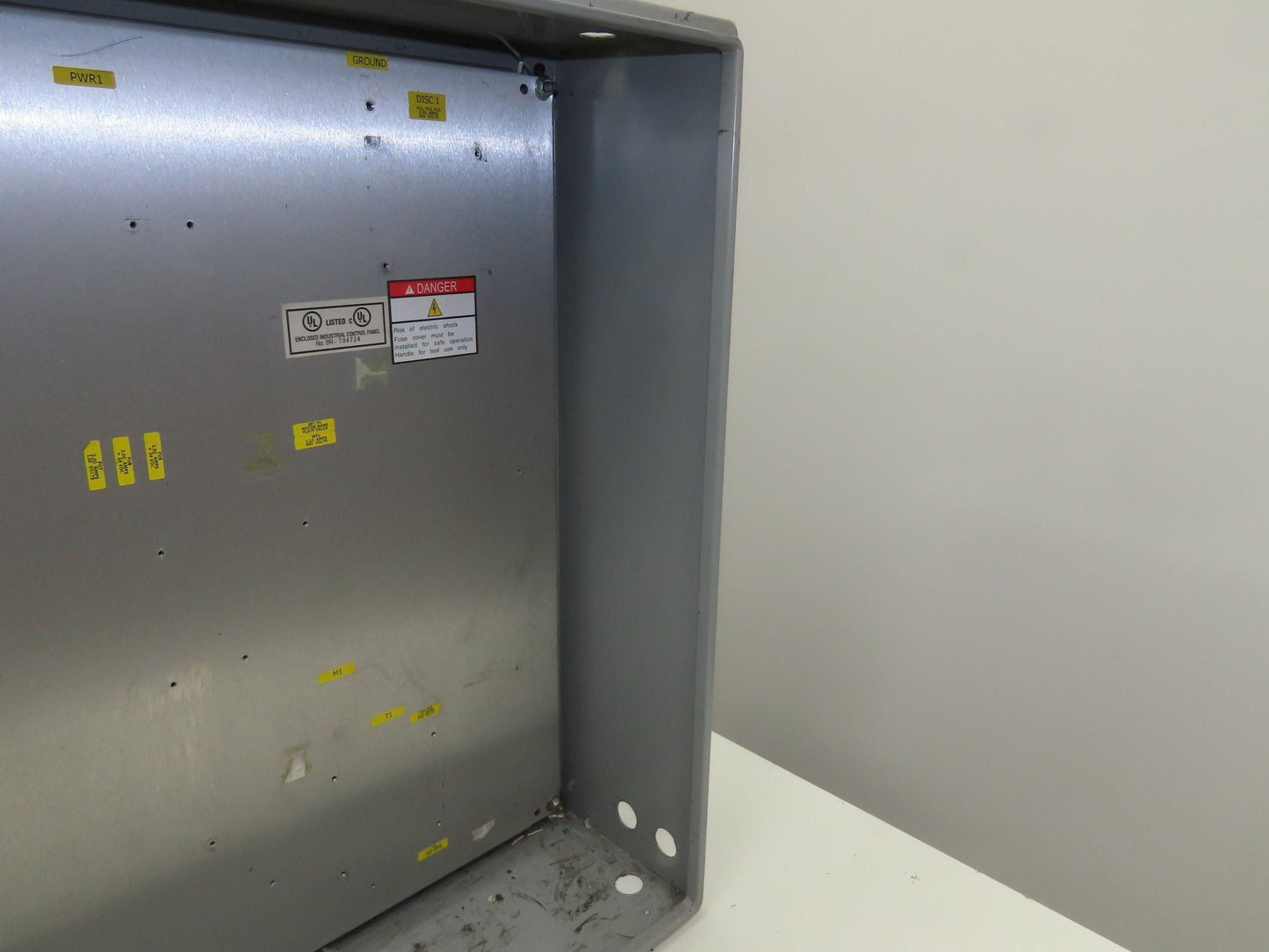 Wiegmann N412303008C Electrical Enclosure Control Panel 30x30x8" Backplate
