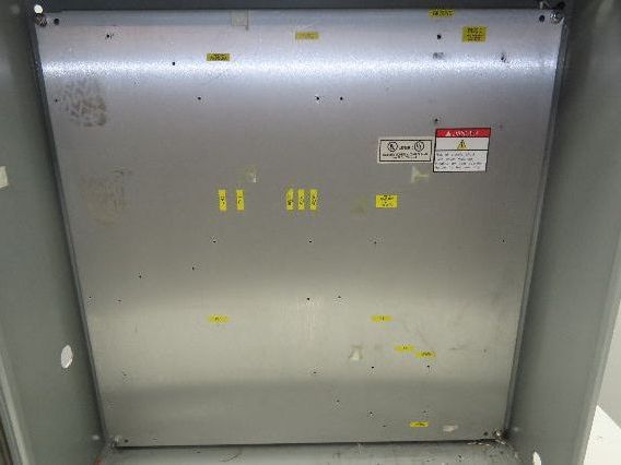 Wiegmann N412303008C Electrical Enclosure Control Panel 30x30x8" Backplate