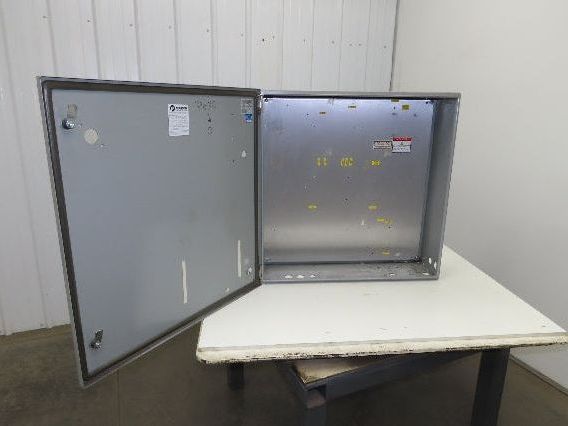 Wiegmann N412303008C Electrical Enclosure Control Panel 30x30x8" Backplate