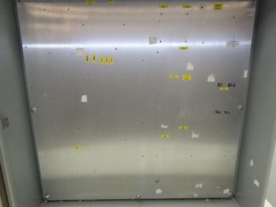 Wiegmann N412363608C Electrical Enclosure Control Panel 36x36x8" Backplate