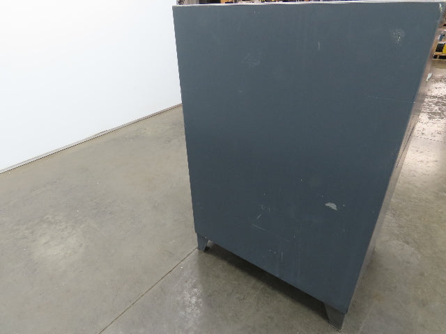 Strong Hold Extreme Duty 12 GA Shop Desk 1 Drawer Riser Shelf 36x28x54"