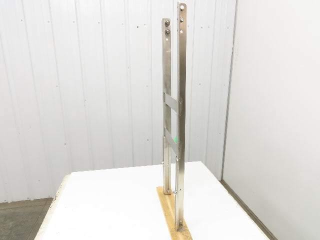9-3/4" Tabletop Conveyor Stainless Leg Support H-Stand 38"-48" Adj Height