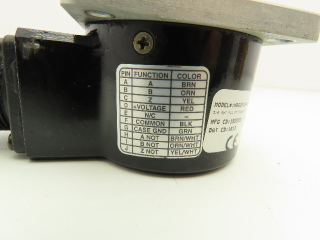 Dynapar HR62510240331 Rotary Incremental Encoder 3/8" Shaft Flange Mount HR25