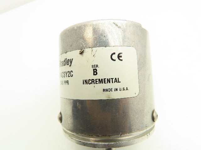 Allen Bradley 845H-SJHZ14CSY2C Rotary Incremental Encoder 5VDC 2048 PPR Ser B