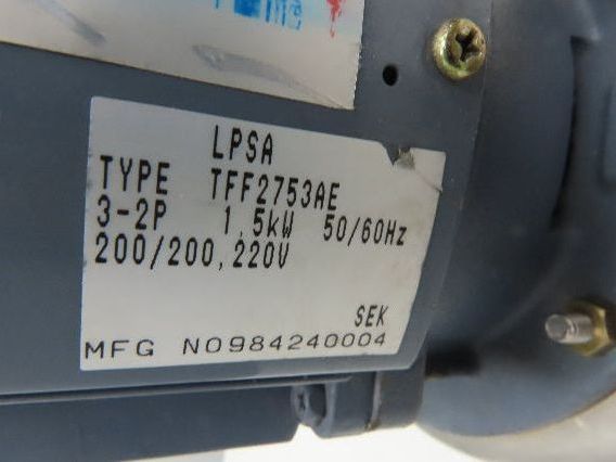 Ebara 50LPS Stainless In-line Centrifugal Pump 105gpm 220V 3PH 2" Threaded DN50