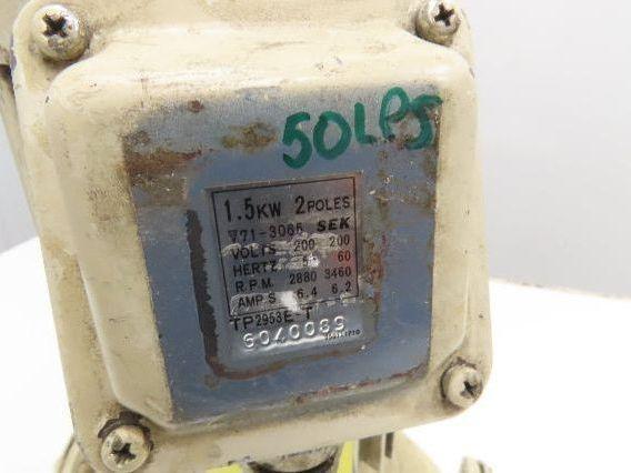 Ebara 50LPS Stainless In-line Centrifugal Pump 105gpm 220V 3PH 2" Threaded DN50