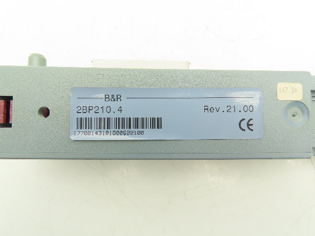 B&R 2BP210.4 1-Slot Mounting Plate Circuit Board Assembly