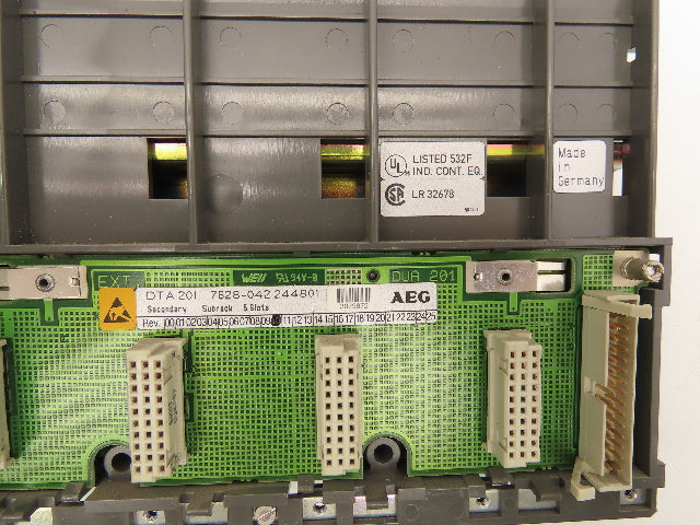 AEG PC-A984-145 Programmable CPU Control Input/Output 14 Card Rack